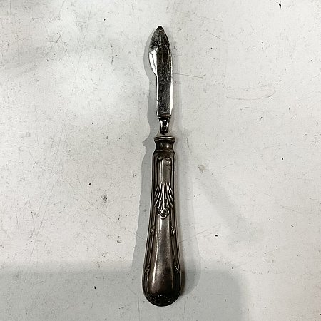Silver Handled Ink Knife