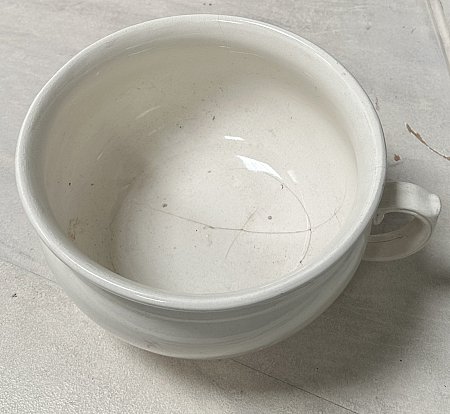 Chamber Pot Creamware