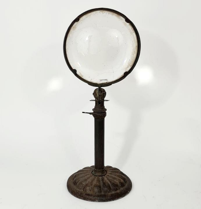 Magnifying Glass With Cast Iron Base