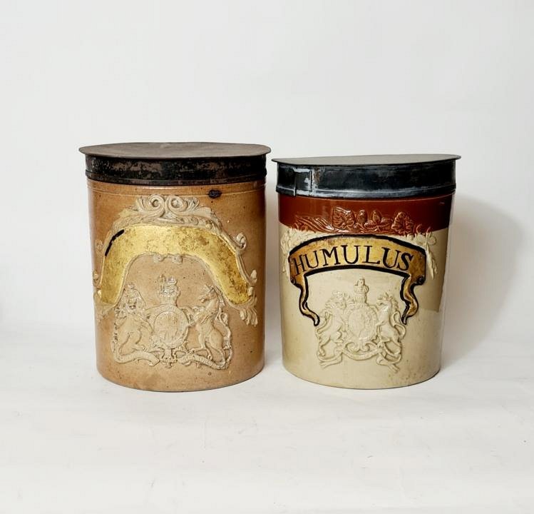 Stoneware Pharmacy Jars (priced individually)