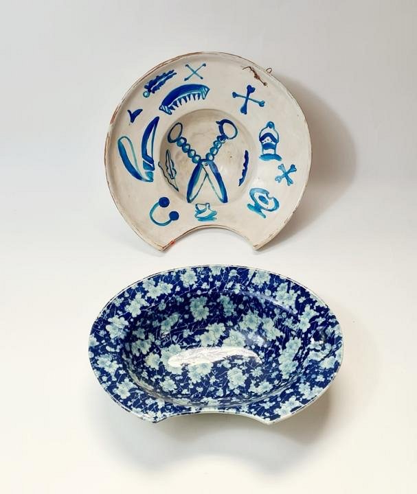 Decorative Ceramic Barber’s / Bleeding Bowl