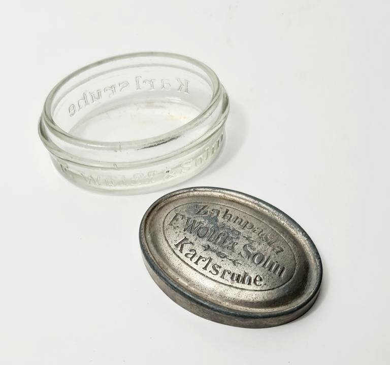 Glass Jar With Metal Lid