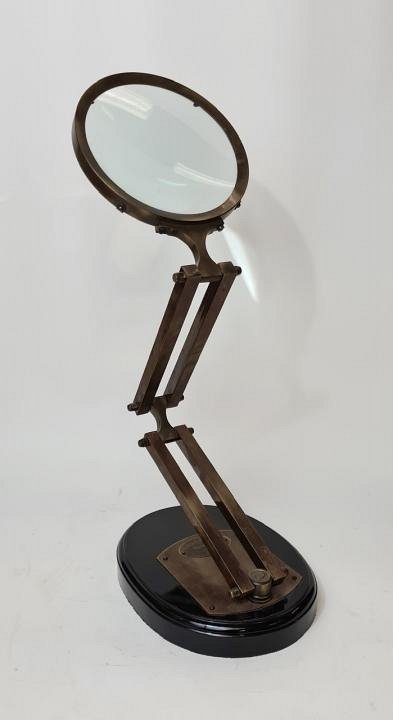 Vintage Magnifier With Hinged Stand