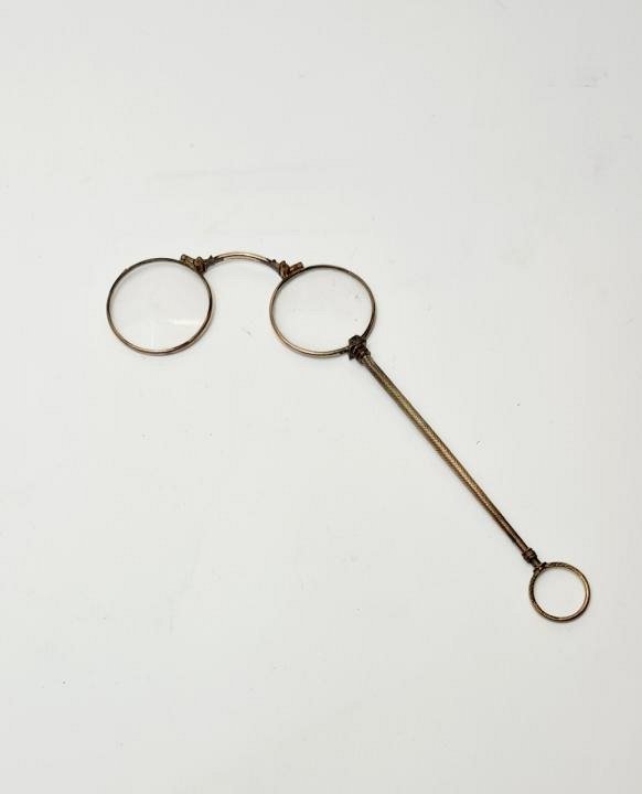 Spectacles On Brass Handle