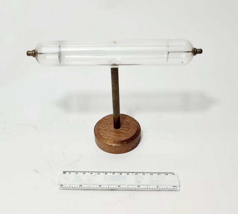 Glass Discharge Tube On Stand