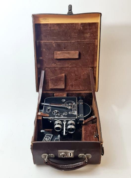 Paillard Bolex Cine Camera In Case