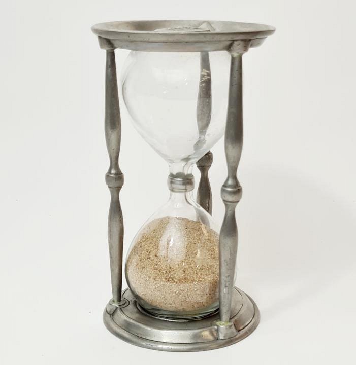 Metal Hourglass