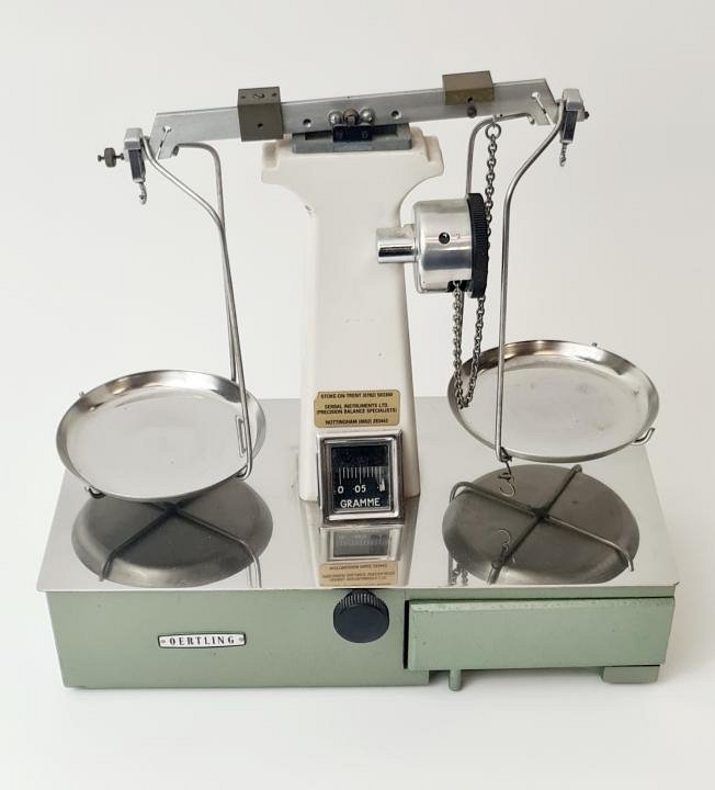 Laboratory Scales With Weights