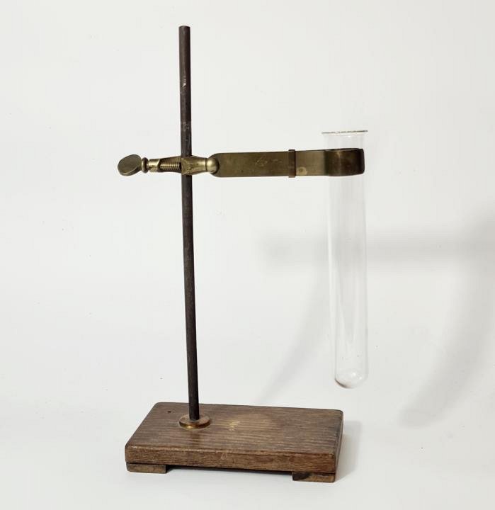 Test Tube On Vintage Stand