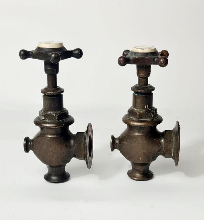 Period Bronze Taps (pair)