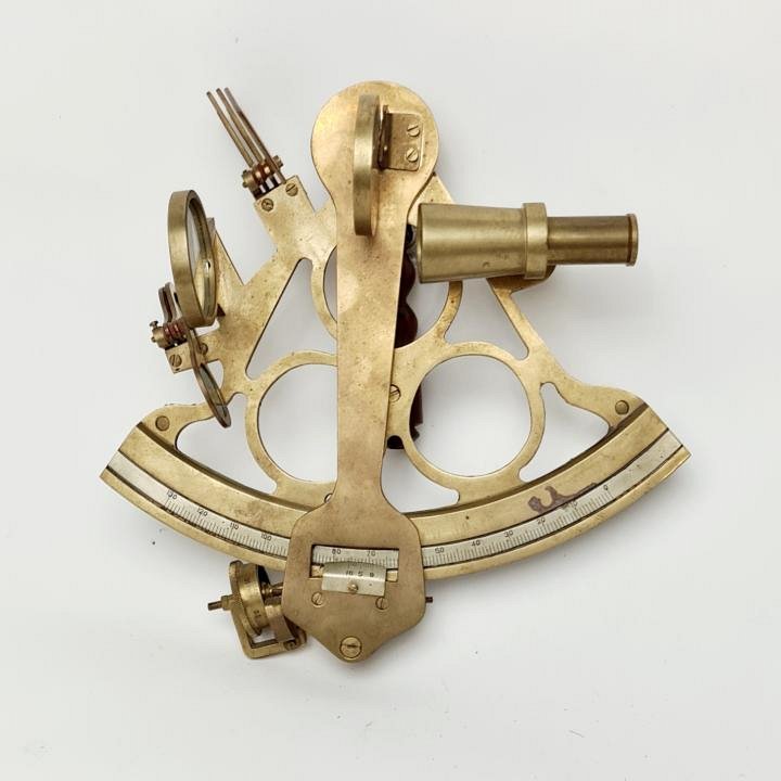 Brass sextant