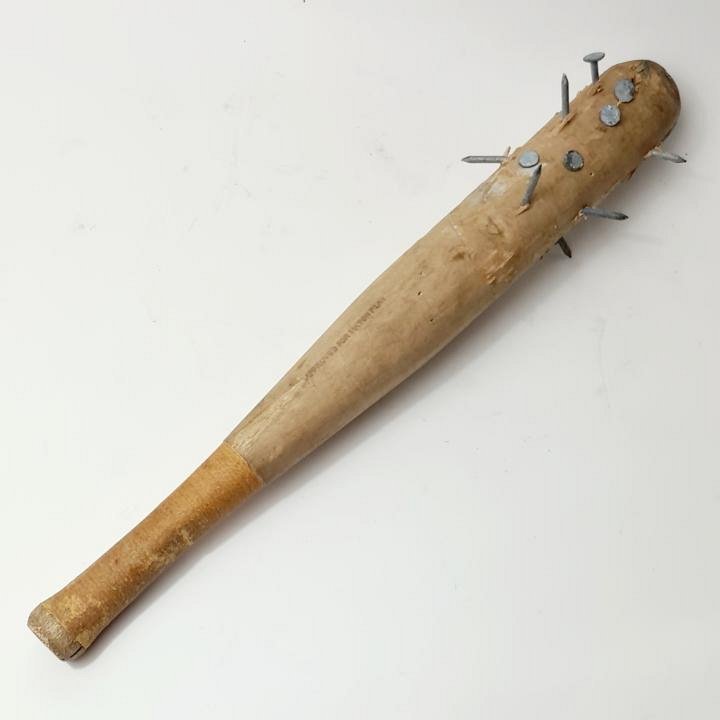 Wooden Club With Nails