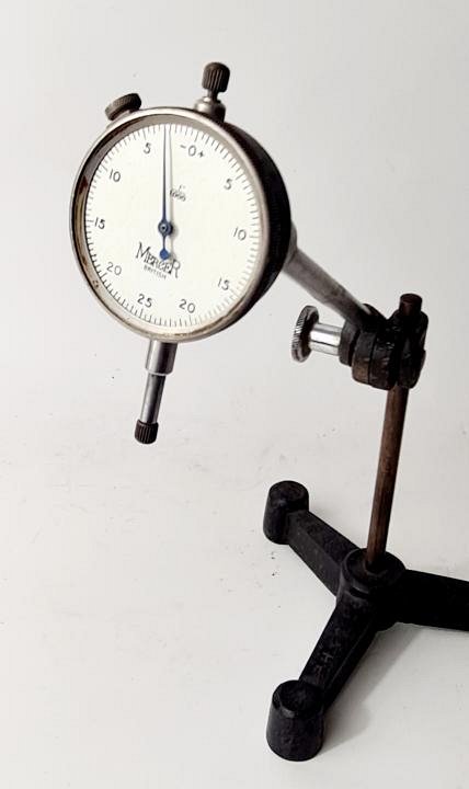 Dial Depth Gauge On Stand