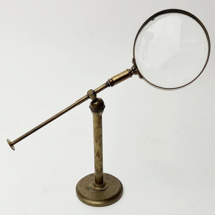 Small Brass Magnifying Glass