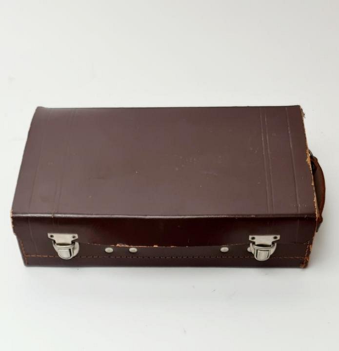 Period Sphygmomanometer In Leather Case