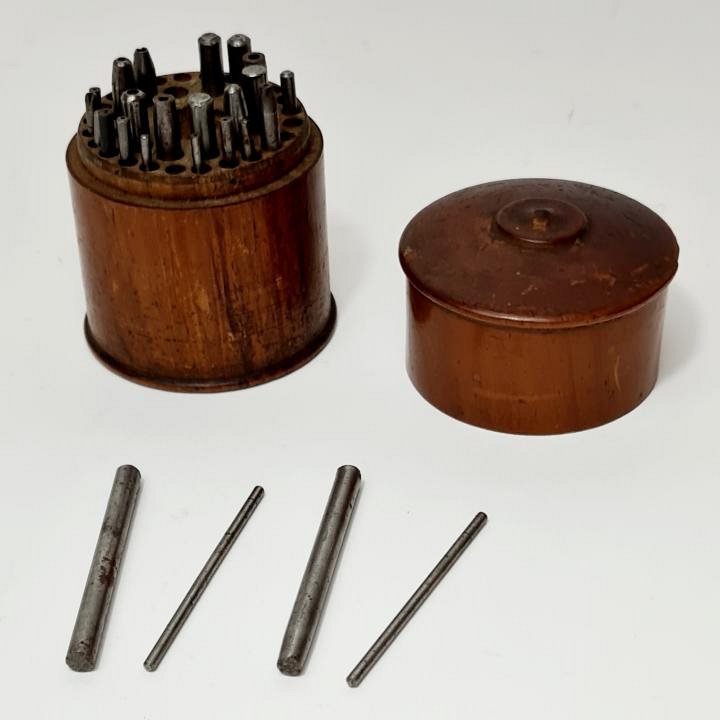 Boxwood Treen Of Clockmakers Tools