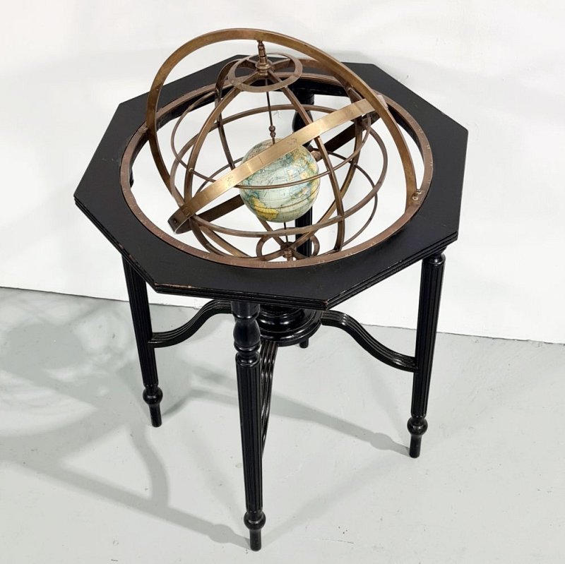 Armillary On Wooden Stand