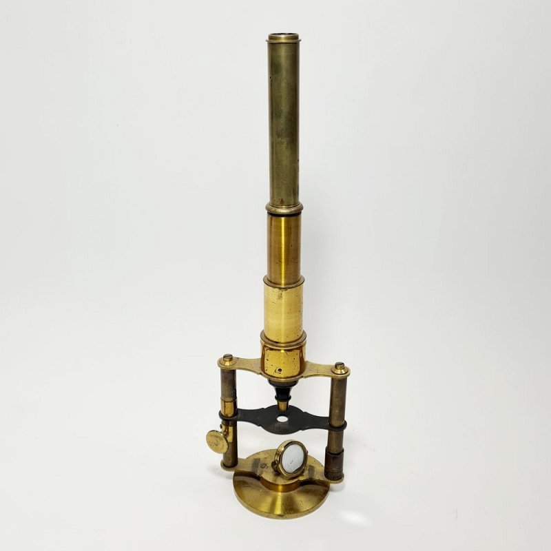 Antique Double Pillar Microscope