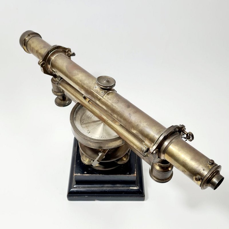 Antique Thoedolite On Stand