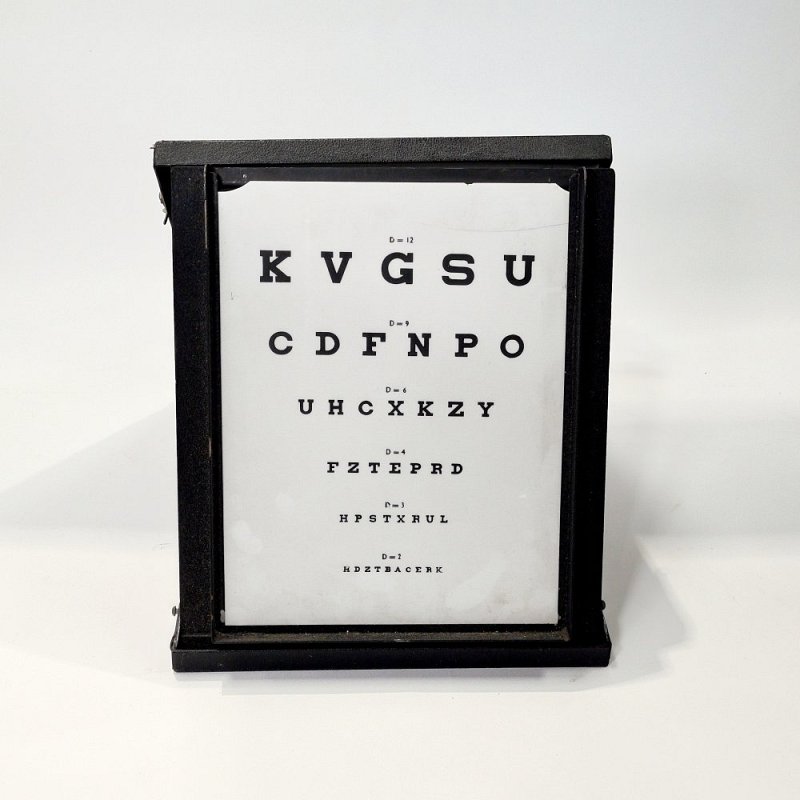 Portable Eye Chart
