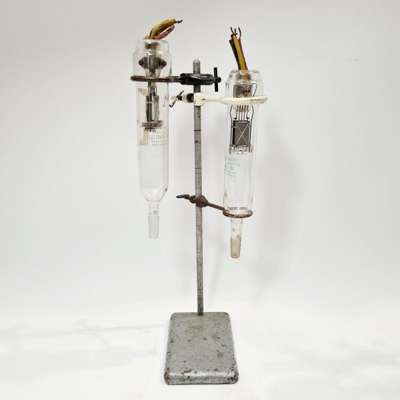 Laboratory Equipment On Retort Stand