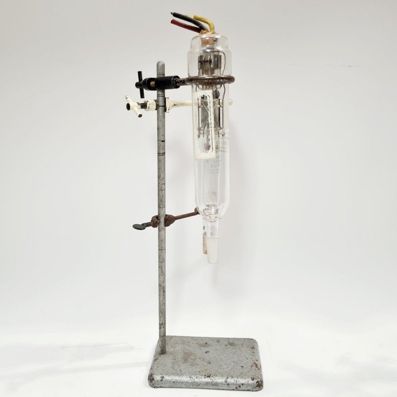 Laboratory Equipment On Retort Stand