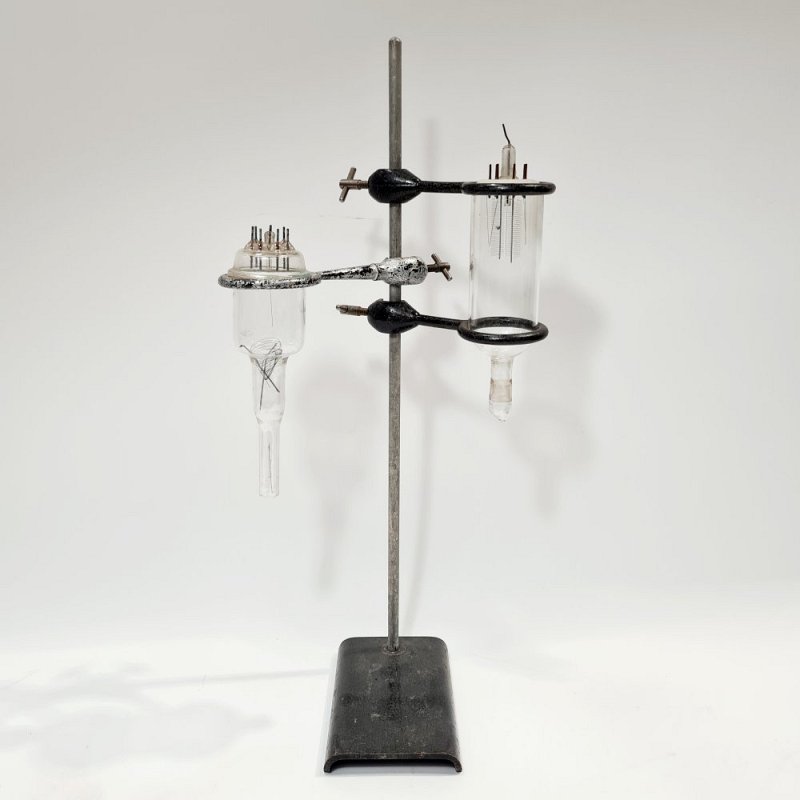 Laboratory Equipment On Retort Stand