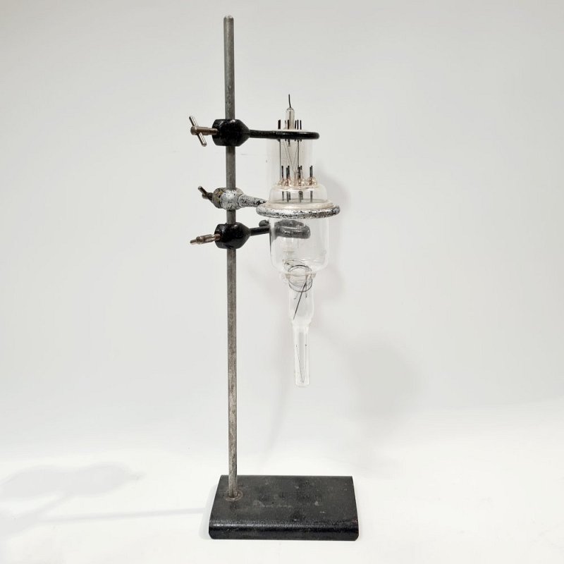 Laboratory Equipment On Retort Stand