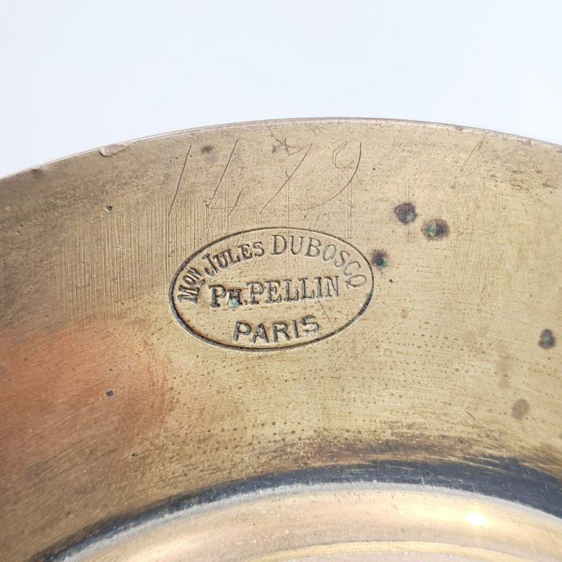Magnifying Lens in Brass Frame