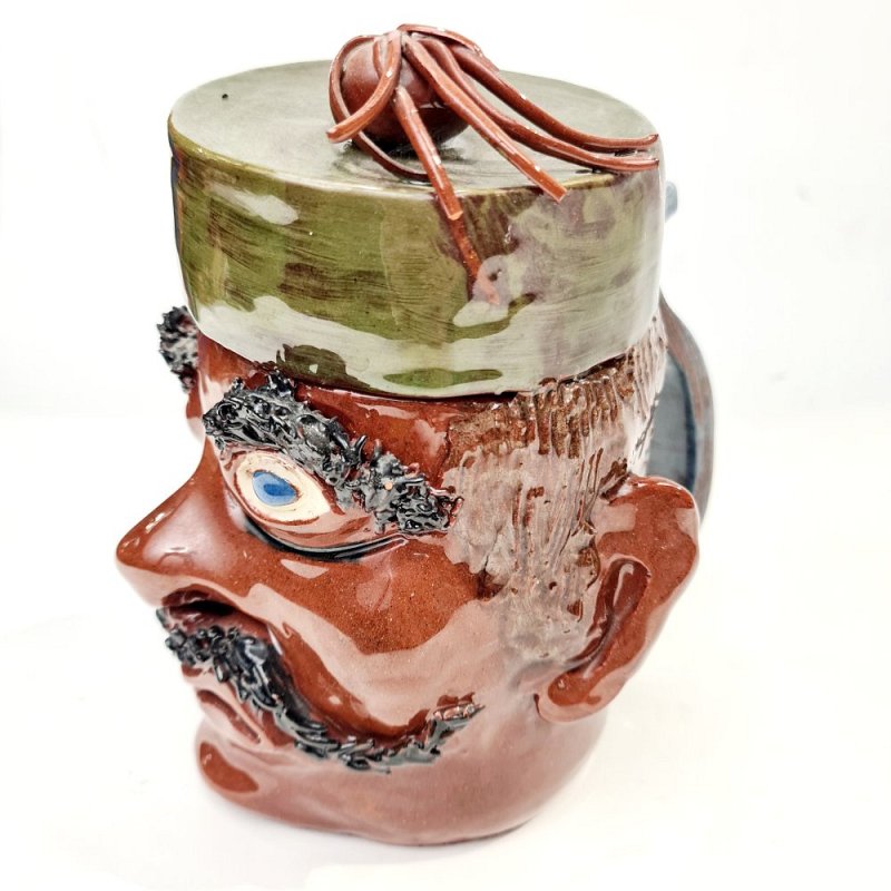 Ceramic Moroccan Head Jug