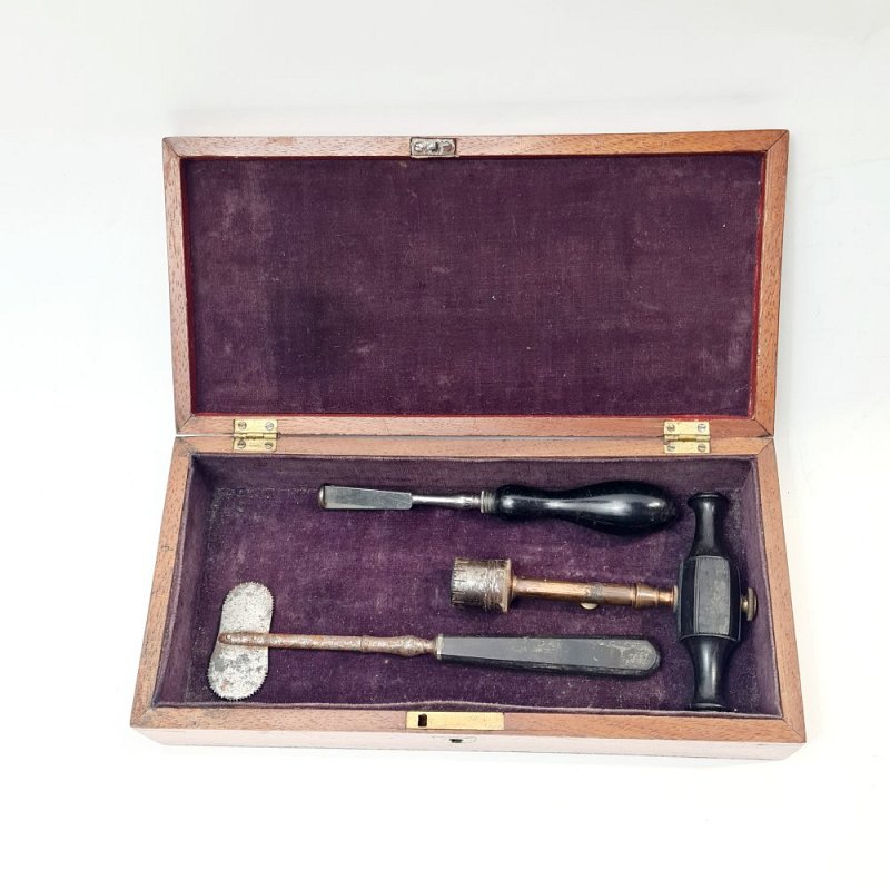 Cased Trepanning Instruments