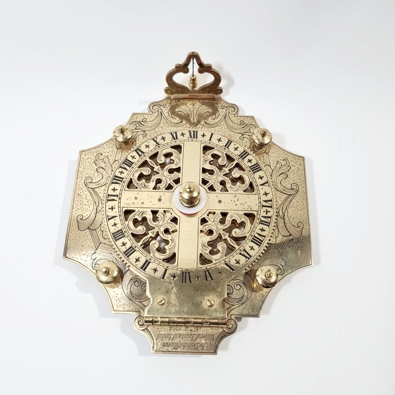 Brass Equatorial Sundial