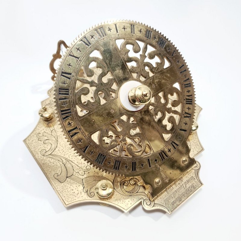 Brass Equatorial Sundial