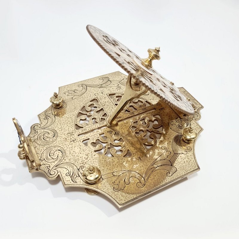 Brass Equatorial Sundial