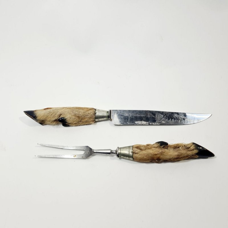 Deer Hoof Carving Set