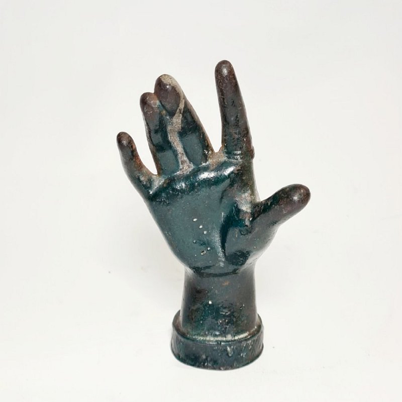 Small cast iron hand 19th c