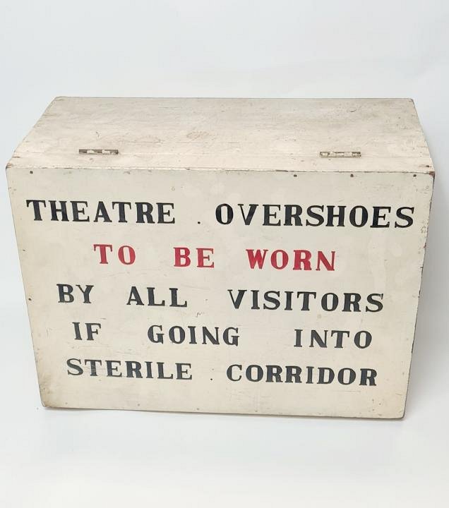 Vintage Theatre Overshoes Box