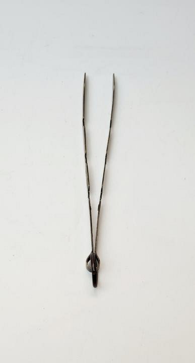 Long brass tweezers