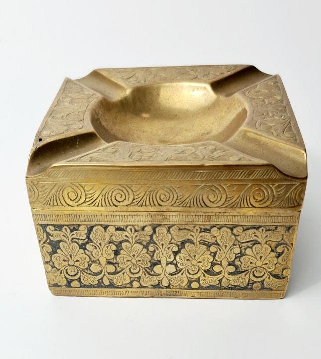 Indian Brass Ashtray