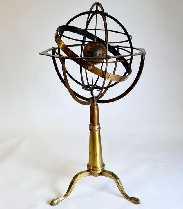 Armillary Sphere on Tripod Stand