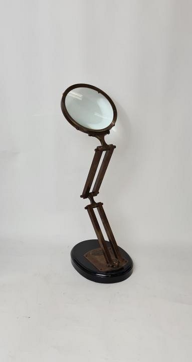 Vintage Magnifier With Hinged Stand