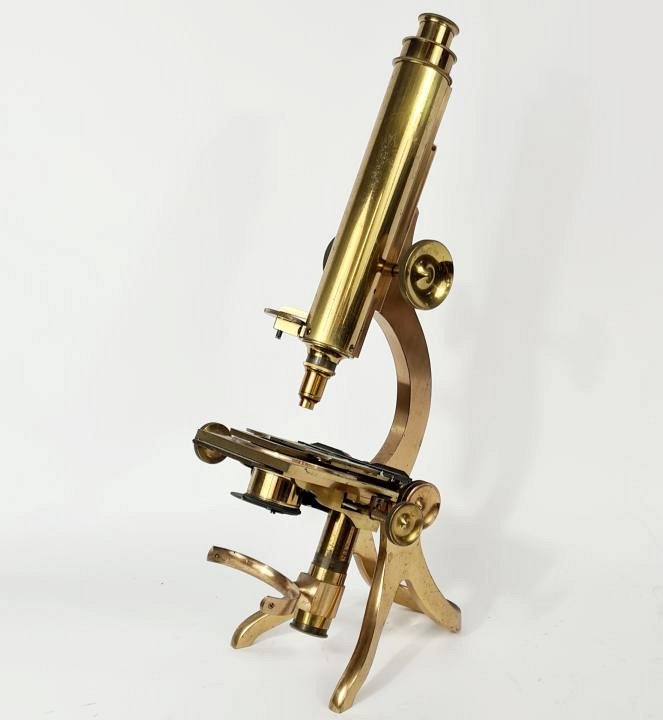 Large Brass Microscope