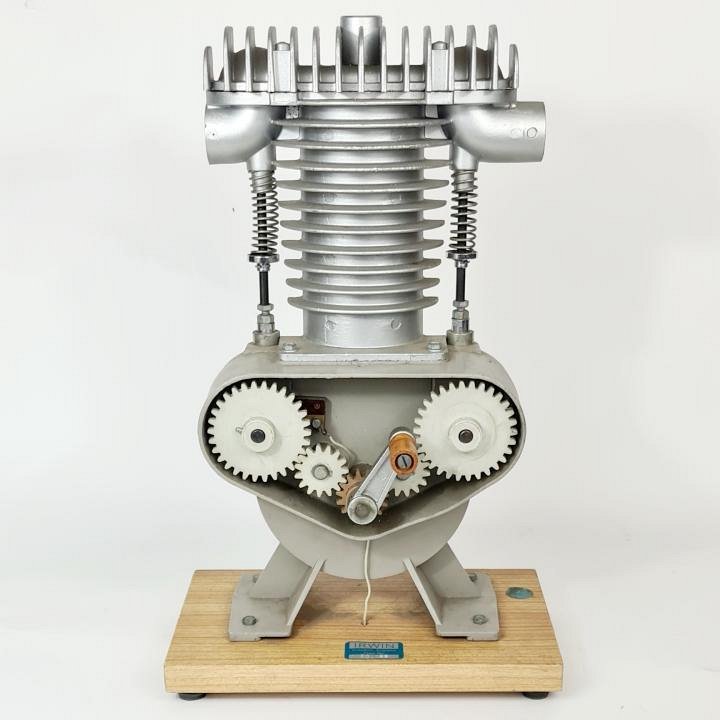 Cutaway Model Of Diesel Engine