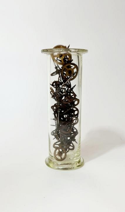 Cogs in a Glass Cylinder