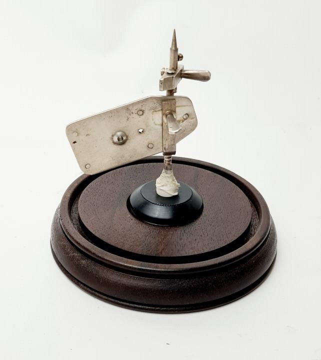 Leeuwenhoek Microscope Under Glass Dome