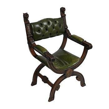 Decorative Wooden Armchair