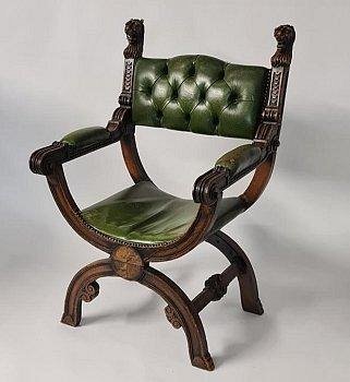Decorative Wooden Armchair