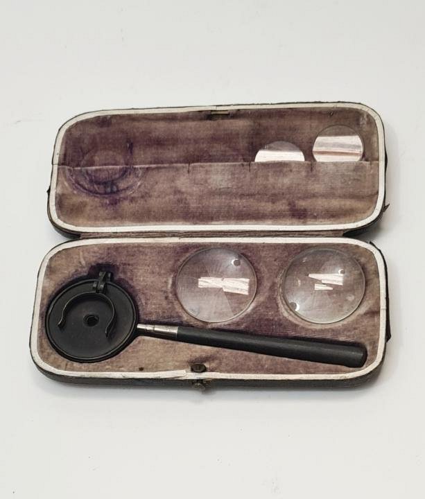 Vintage Cased Ophthalmoscope