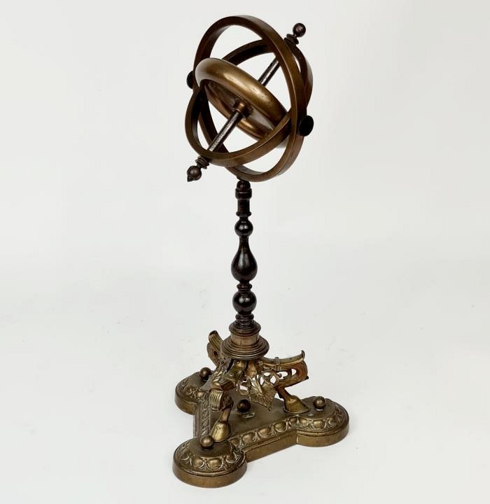 Gyroscope On Ornate Stand