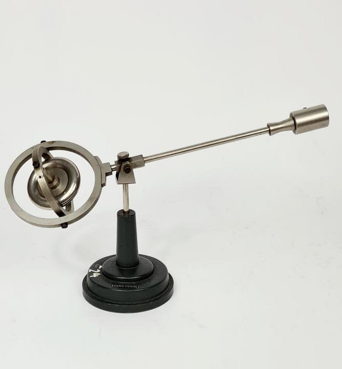 Antique Gyroscope On A Pivoted Arm